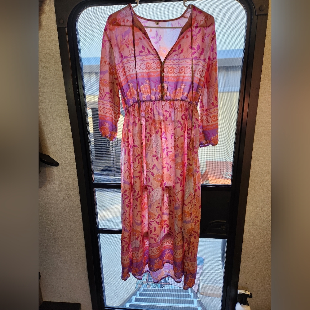 Shein floral dress